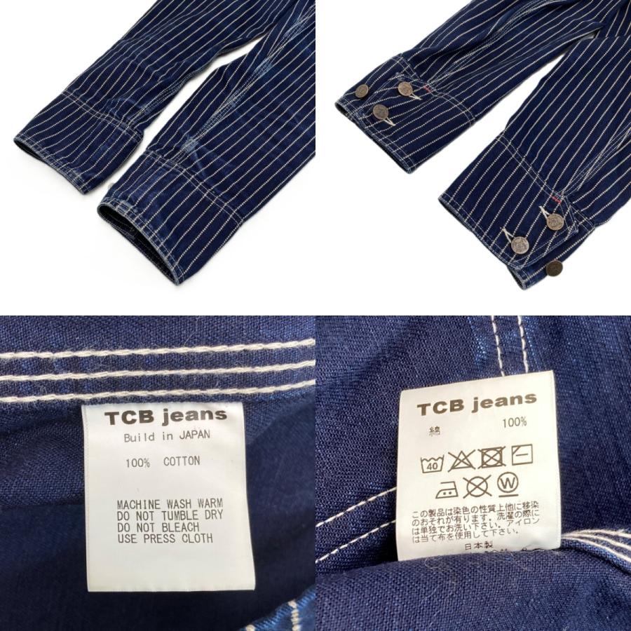 TCB JEANS ジャケット ウォバッシュカバーオール デニム SIZE 40