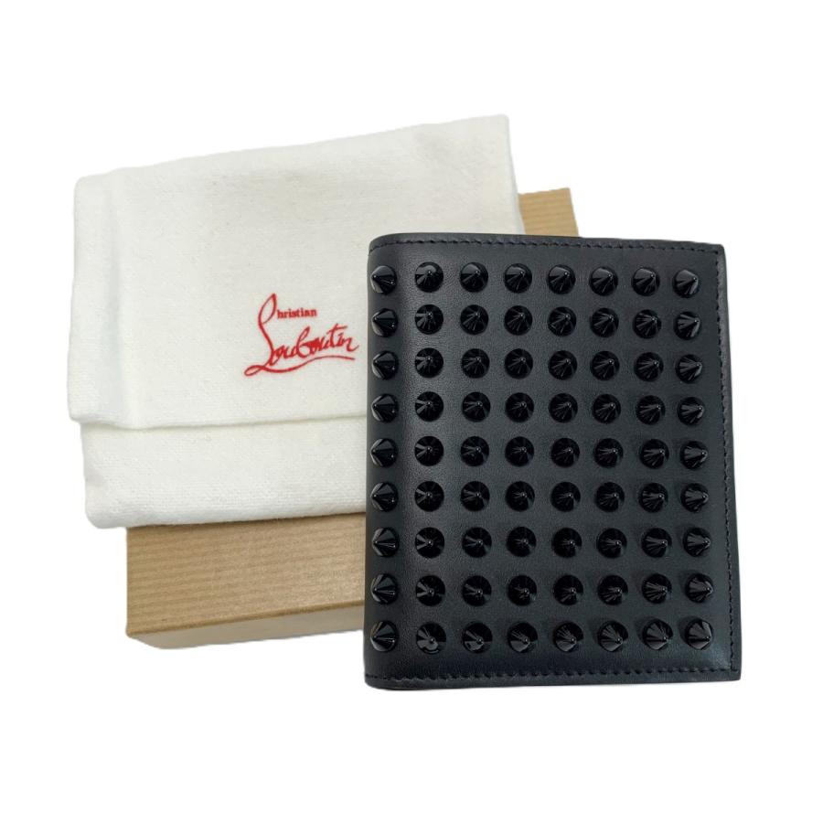 クリスチャンルブタン　二つ折り財布　新品未使用品 Christian Louboutin（クリスチャンルブタン） 2つ折り財布 ブラック