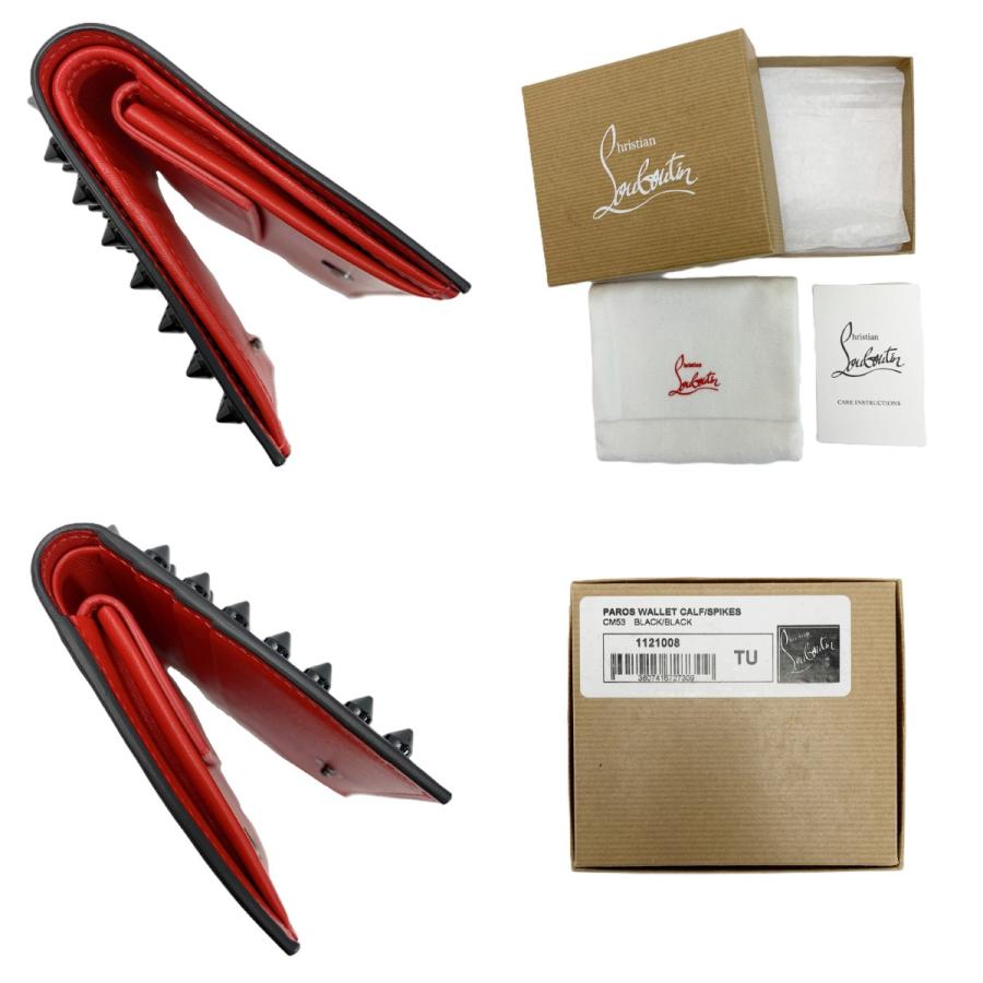 Christian Louboutin（クリスチャンルブタン） 2つ折り財布 ブラック
