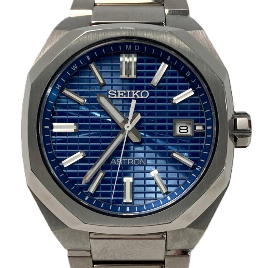 SEIKO セイコー アストロンネクスター ソーラー電波 7B72-0AF0 SEIKO（セイコー） アストロン ネクスター 7B72-0AF0 ブルー 電波