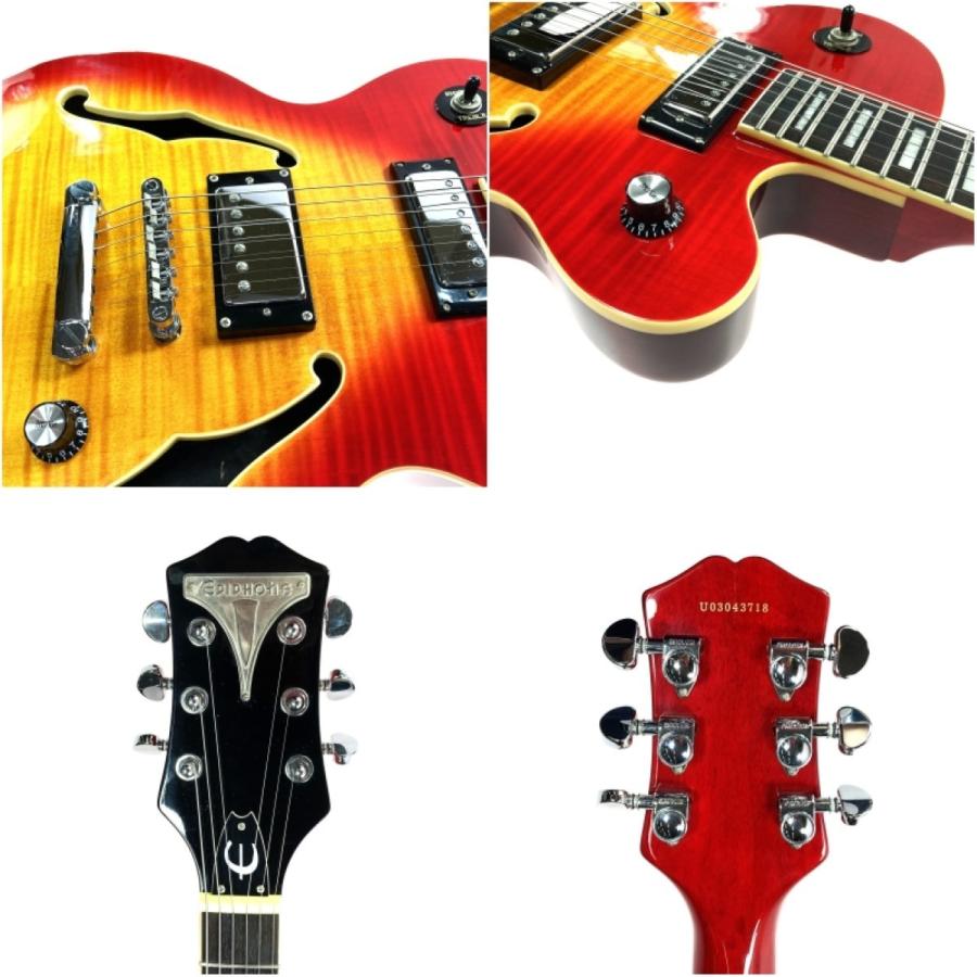 EPIPHONE エピフォン ALLEYKAT ハードケース付き やや傷や汚れあり