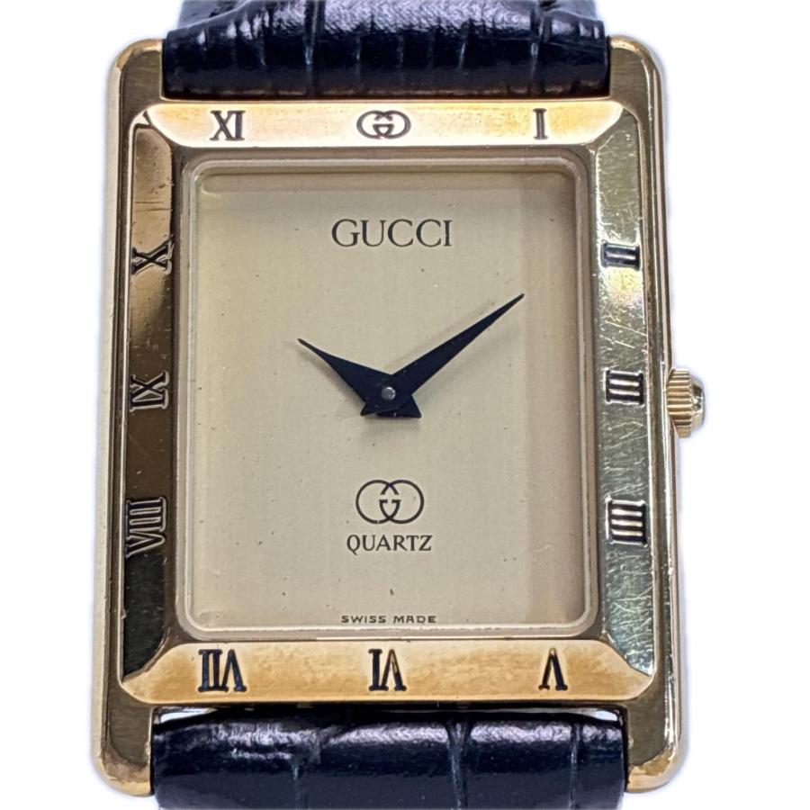 GUCCI（グッチ） スクエア 4200M ゴールド やや傷や汚れあり