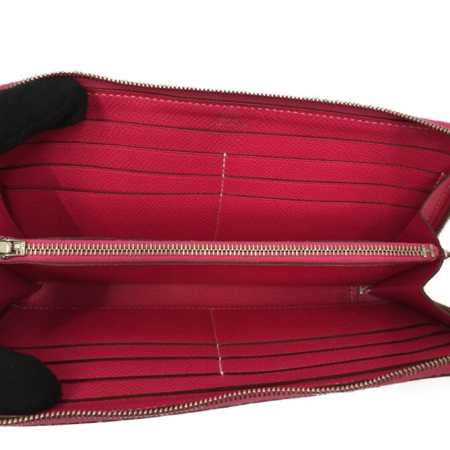 HERMES エルメス　アザップ　クラシック　レザー　長財布　ピンク系 HERMES △△ エルメス アザップクラシック レザー 長財布 ピンク