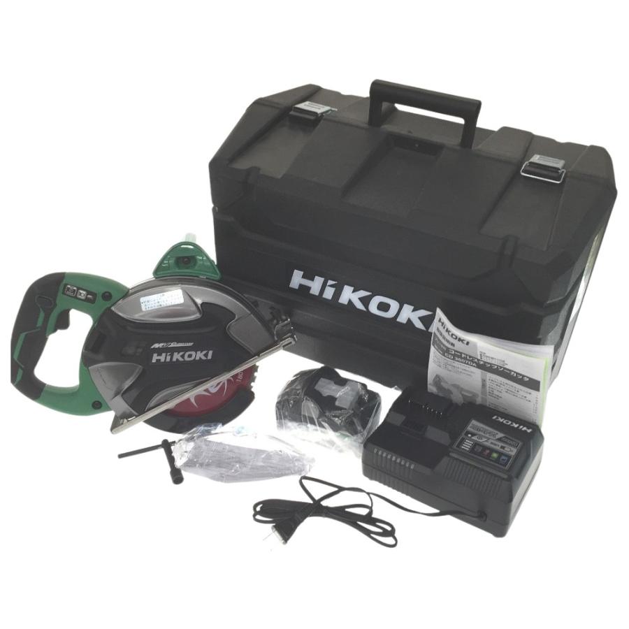 △△ HiKOKI ハイコーキ チップソーカッター 丸のこ 充電器・充電池1個 