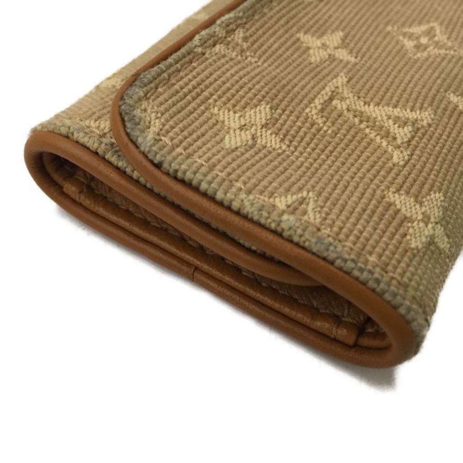 △△LOUIS VUITTON ルイヴィトン モノグラム・ミニ  ミュルティクレ4連 キーケース M92432 ベージュ LOUIS VUITTON（ルイ・ヴィトン） △△ モノグラム・ミニ