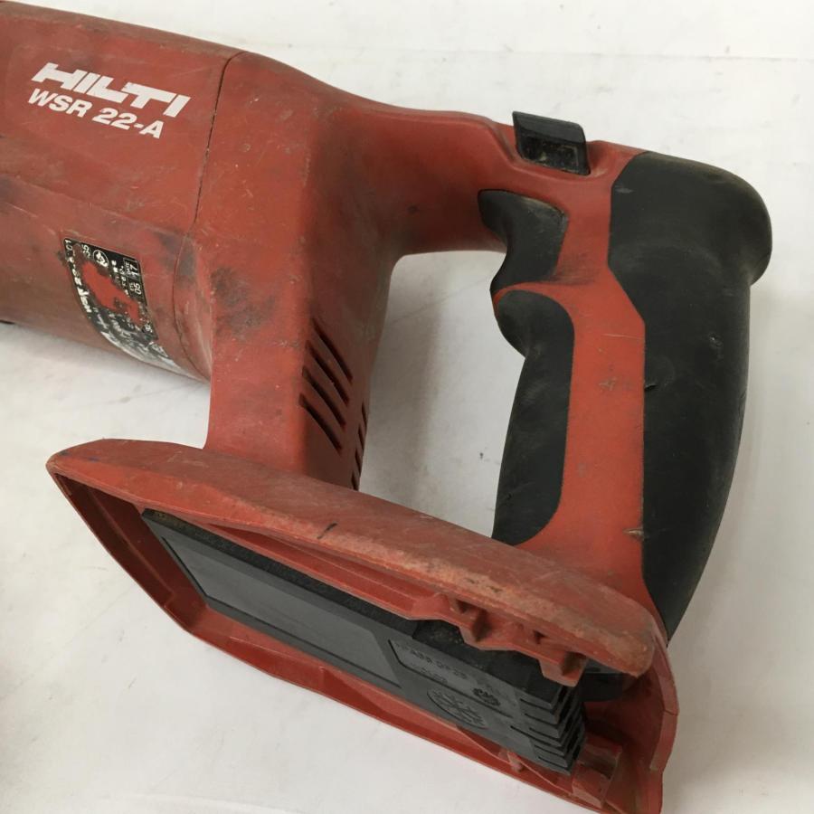 △△ Hilti ヒルティ コードレスレシプロソー WSR22-A レッド 21.6v