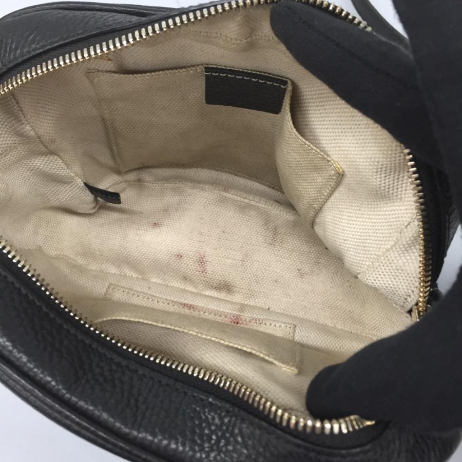 GUCCI（グッチ） △△ ショルダーバッグ スモール レザー ソーホー