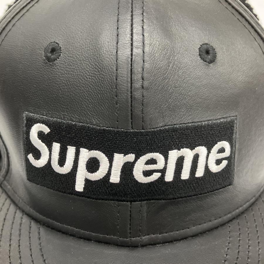 Supreme（シュプリーム） △△ 22AW×NEW ERA Leather Earflap Box Logo