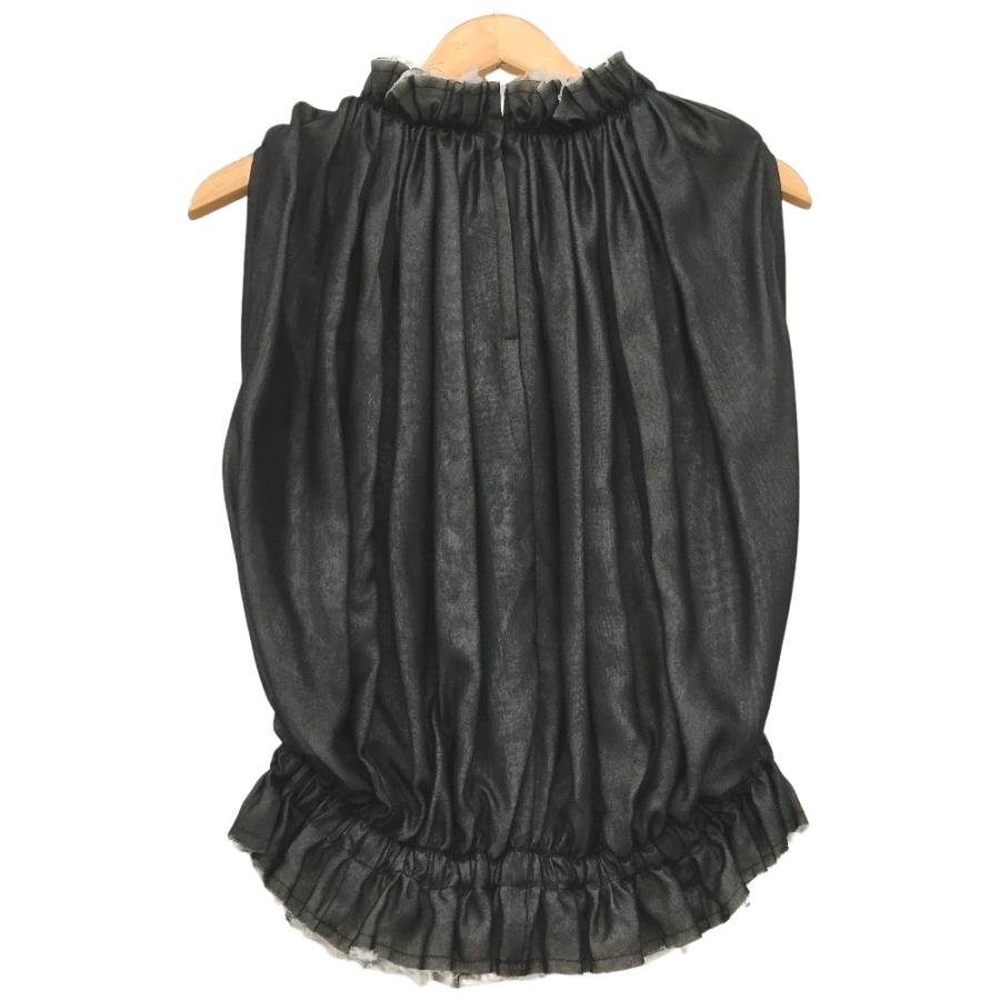 COMME des GARCONS - △△COMME des GARCONS コムデギャルソン ノースリーブカットソー AD2022 GK-B008 ブラック △△ COMME des GARCONS コムデギャルソン ノースリーブ