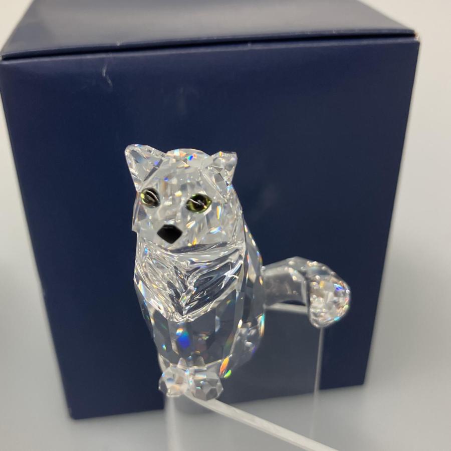 △△SWAROVSKI スワロフスキー おすわり猫 　7634046000 SWAROVSKI（スワロフスキー） △△ おすわり猫 7634046000 やや傷や