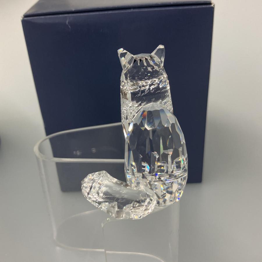 △△SWAROVSKI スワロフスキー おすわり猫 　7634046000 SWAROVSKI（スワロフスキー） △△ おすわり猫 7634046000 やや傷や