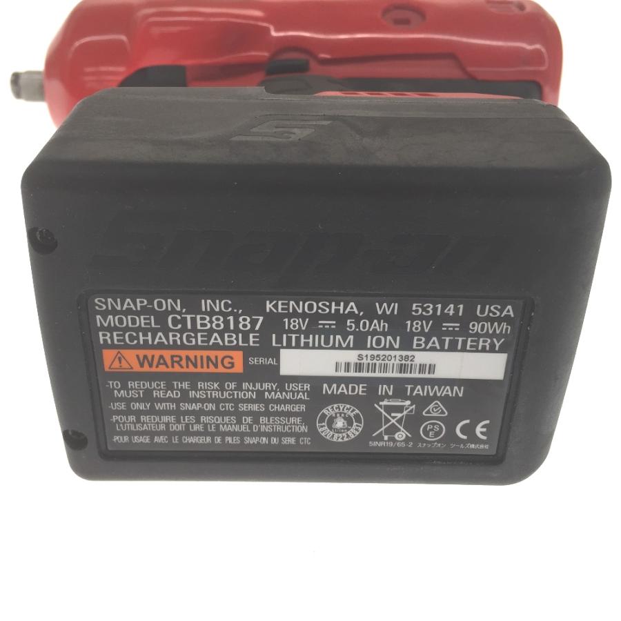 △△ Snap-on スナップオン 充電式 インパクトレンチ 18V CT9075 △△ Snap-on スナップオン 充電式 インパクトレンチ 18V CT9075