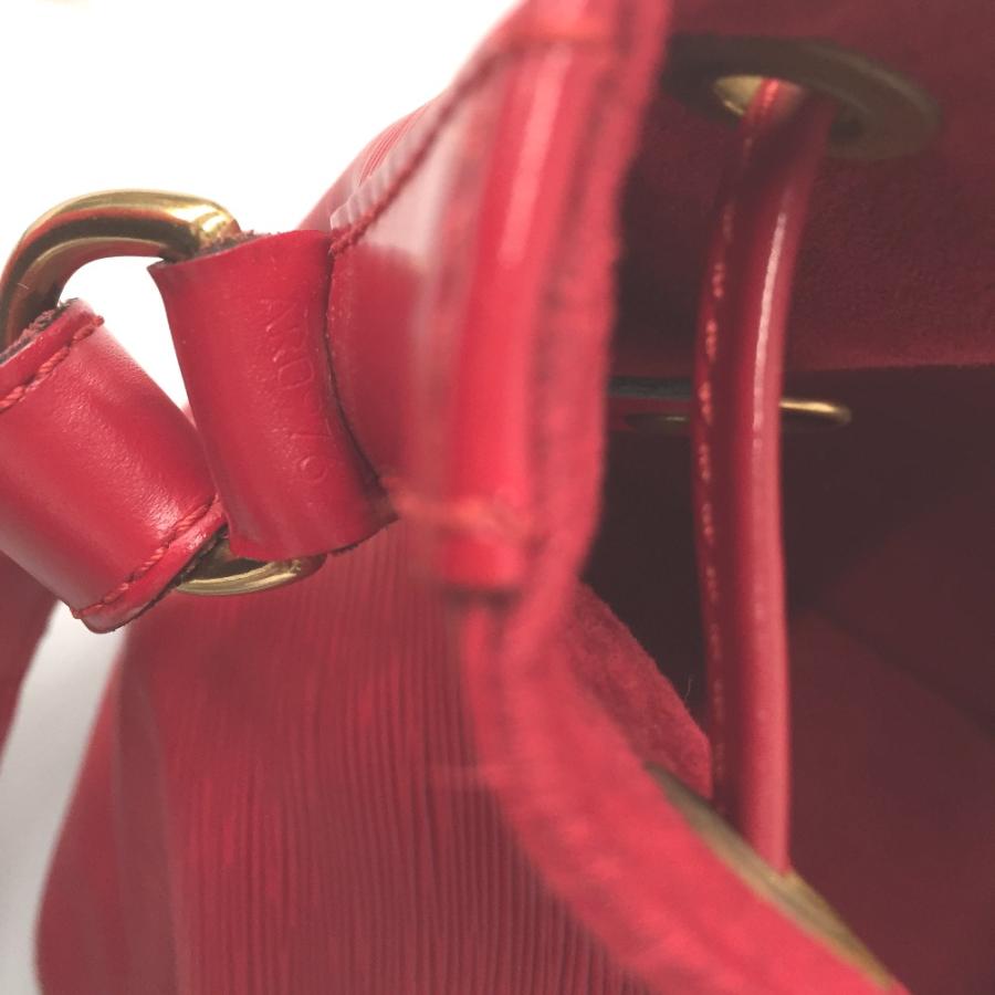 △△LOUIS VUITTON ルイヴィトン ワンショルダーバッグ　エピ ノエ M59007 レッド LOUIS VUITTON（ルイ・ヴィトン） △△ ワンショルダーバッグ エピ