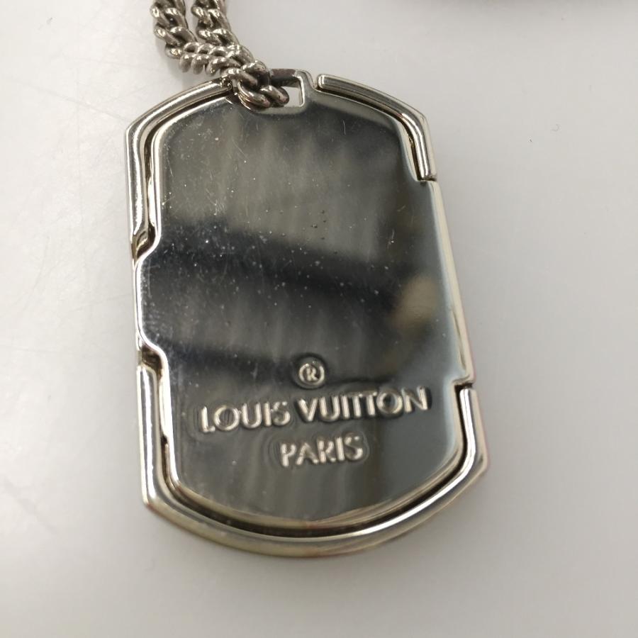 △△LOUIS VUITTON ルイヴィトン   ネックレス プラークモノグラムエクリプス DI1107 M63640 LOUIS VUITTON（ルイ・ヴィトン） △△ ネックレス プラークモノグラム