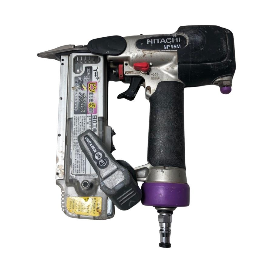 HITACHI 日立 45mmピン釘打機(本体のみ) NP45M ブラック