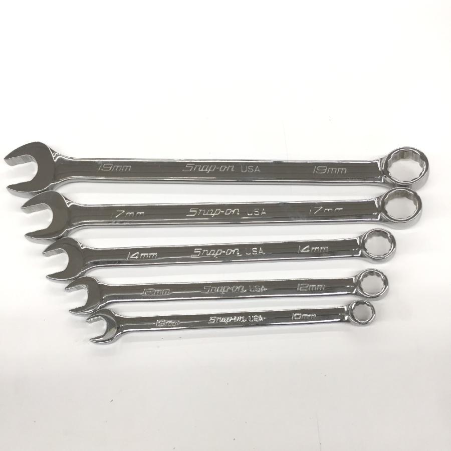△△ Snap-on スナップオン コンビネーションレンチ 5本セット SOEXM10  