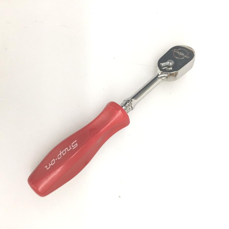 △△ Snap-on スナップオン 1/4(6.3sq) ラチェットハンドル 旧ハード