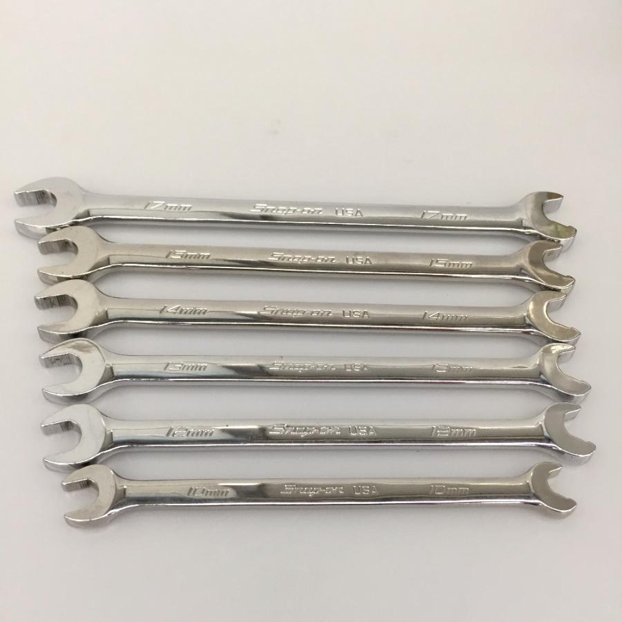 △△ Snap-on スナップオン オープンエンドスピードレンチ SRSM10 