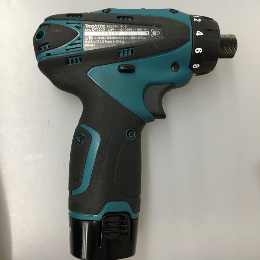 △△ MAKITA マキタ ドライバドリル DF030D 充電器・充電池1個・ケース 