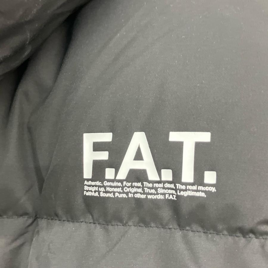 △△FAT エフエーティ SIERRADUBリバーシブルダウンジャケット  SKINNY ブラック×グリーン FAT △△ エフエーティ SIERRADUBリバーシブルダウンジャケット SKINNY