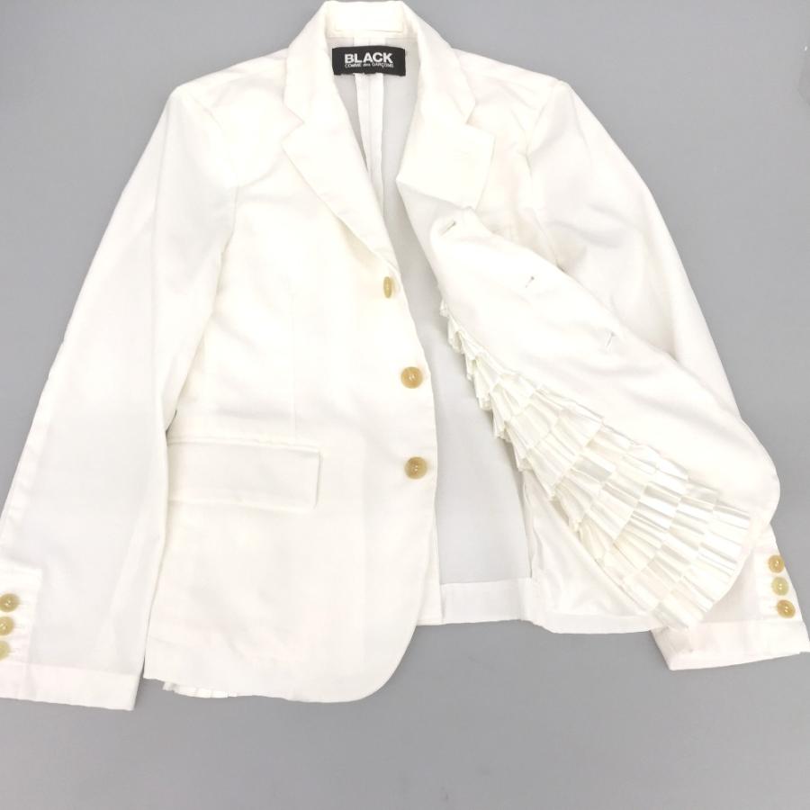 △△ BLACK COMME des GARCONS 内側フリル ジャケット 1S-J040 AD2016 