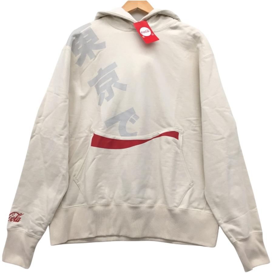 atmos（アトモス） △△ COCA-COLA TOKYO LOGO HOODIE L 未使用に近い 