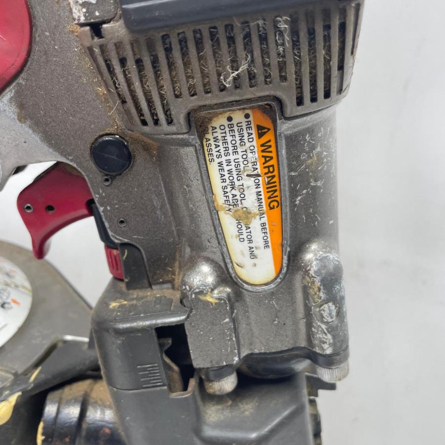 MAX マックス エア釘打ち HN-90 レッド ケース付 高圧 90mm 傷や汚れ