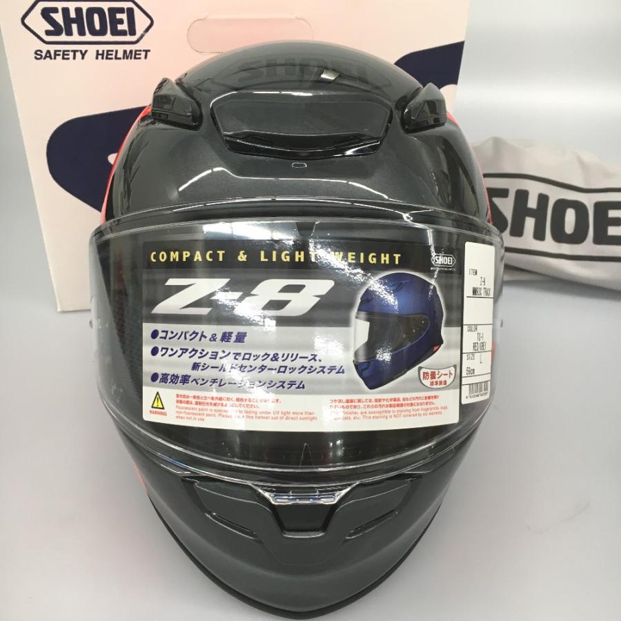 △△ SHOEI ショーエイ ヘルメット Z-8 MM93C TRACK TC-1 未使用に近い 