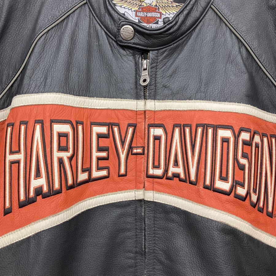 △△ HARLEY-DAVIDSON ハーレーダビッドソン レザー シングル