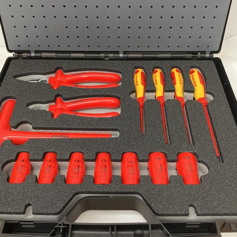 △△ KNIPEX クニペックス 絶縁工具セット 26点セット 989912 目立っ 