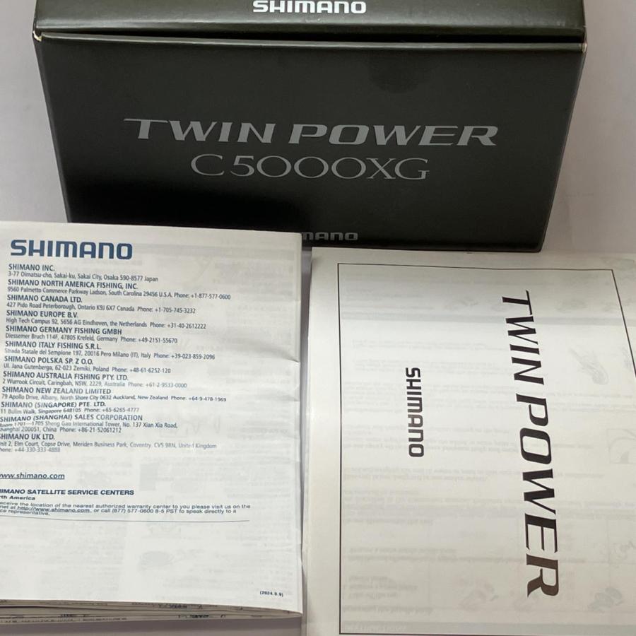 △△ SHIMANO シマノ スピニングリール 24ツインパワー C5000XG