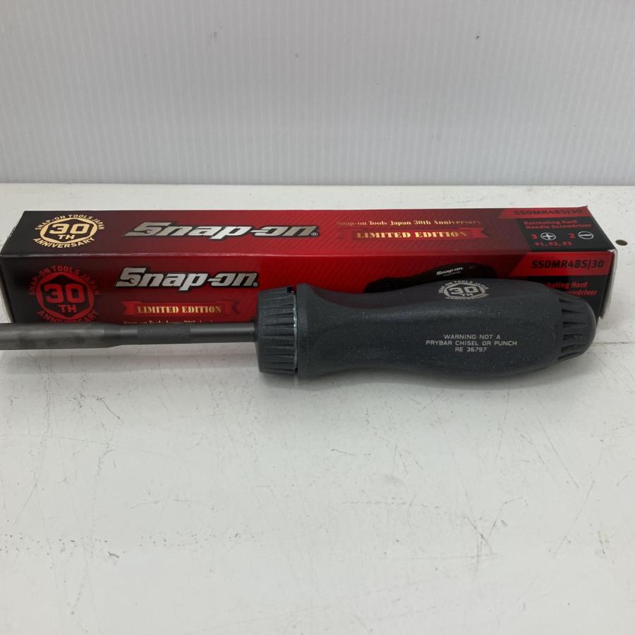 スナップオン 30周年記念モデル ラチェットドライバー　SSDMR4BSJ30 △△ Snap-on スナップオン 30周年限定モデル ラチェットドライバー
