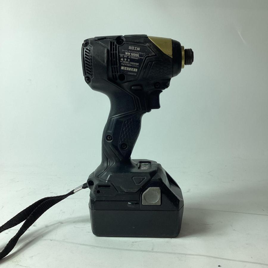 HITACHI 日立 インパクトドライバ WH18DDL 充電器・充電池2個・ケース