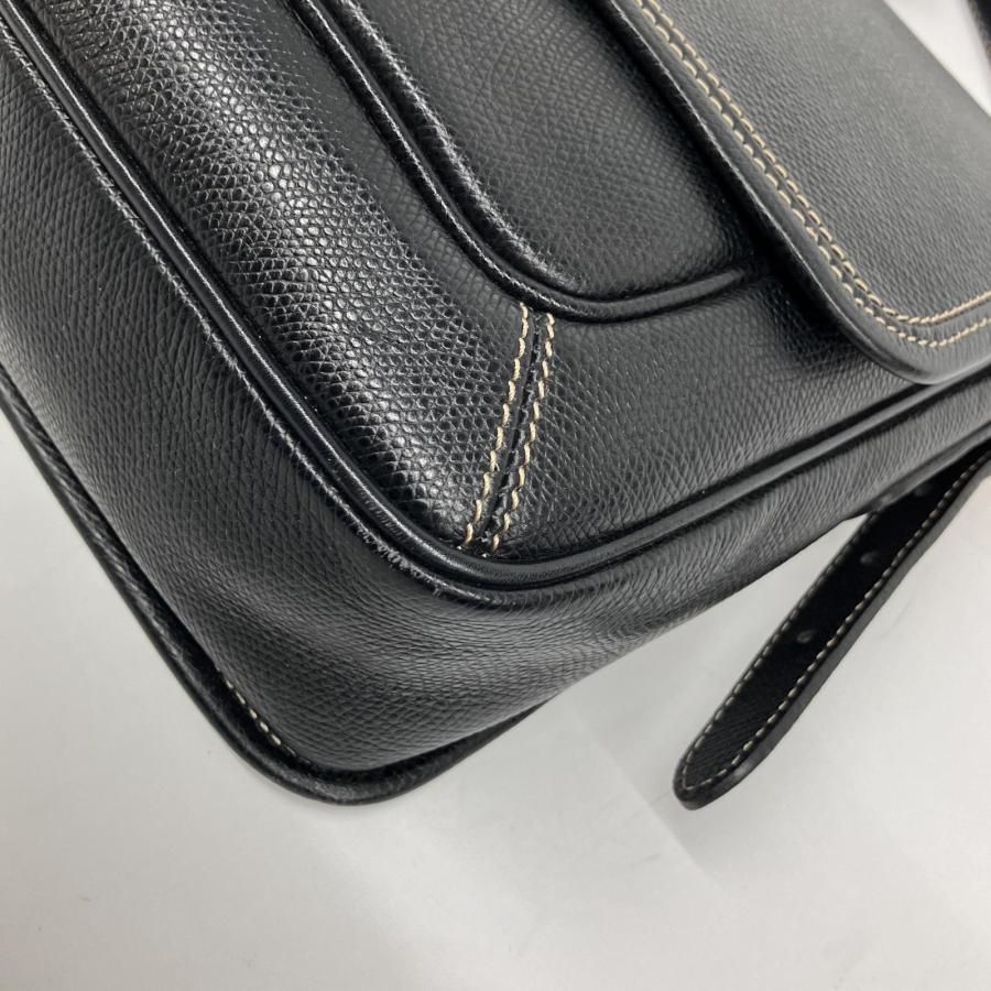 LOEWE（ロエベ） △△ ショルダーバッグ フラップ アナグラム型押し