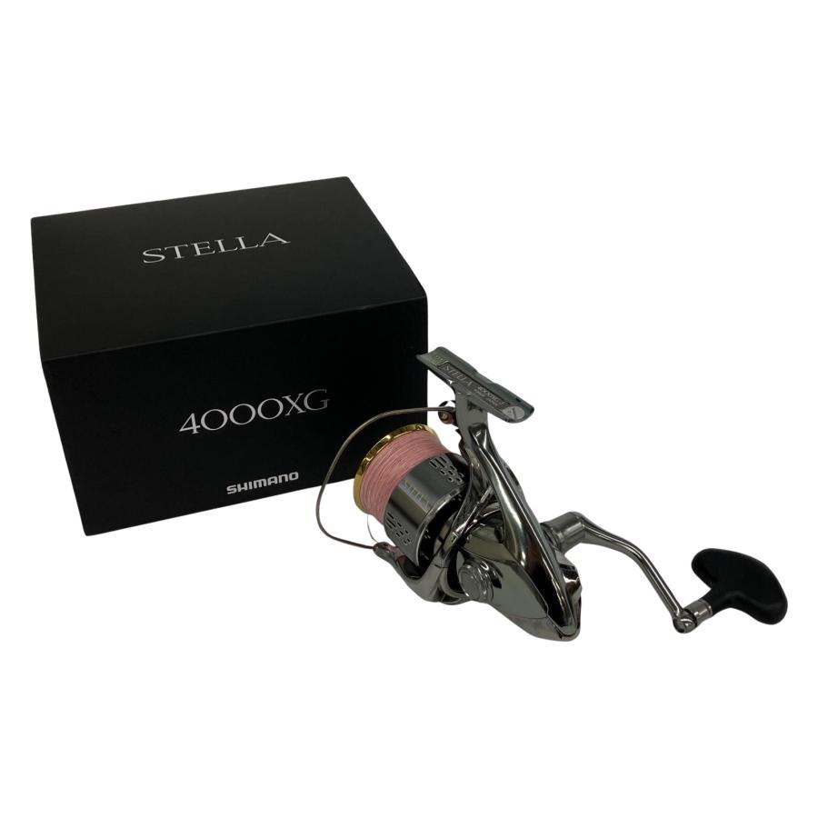 △△ SHIMANO シマノ スピニングリール 18ステラ4000XG キズ多数有