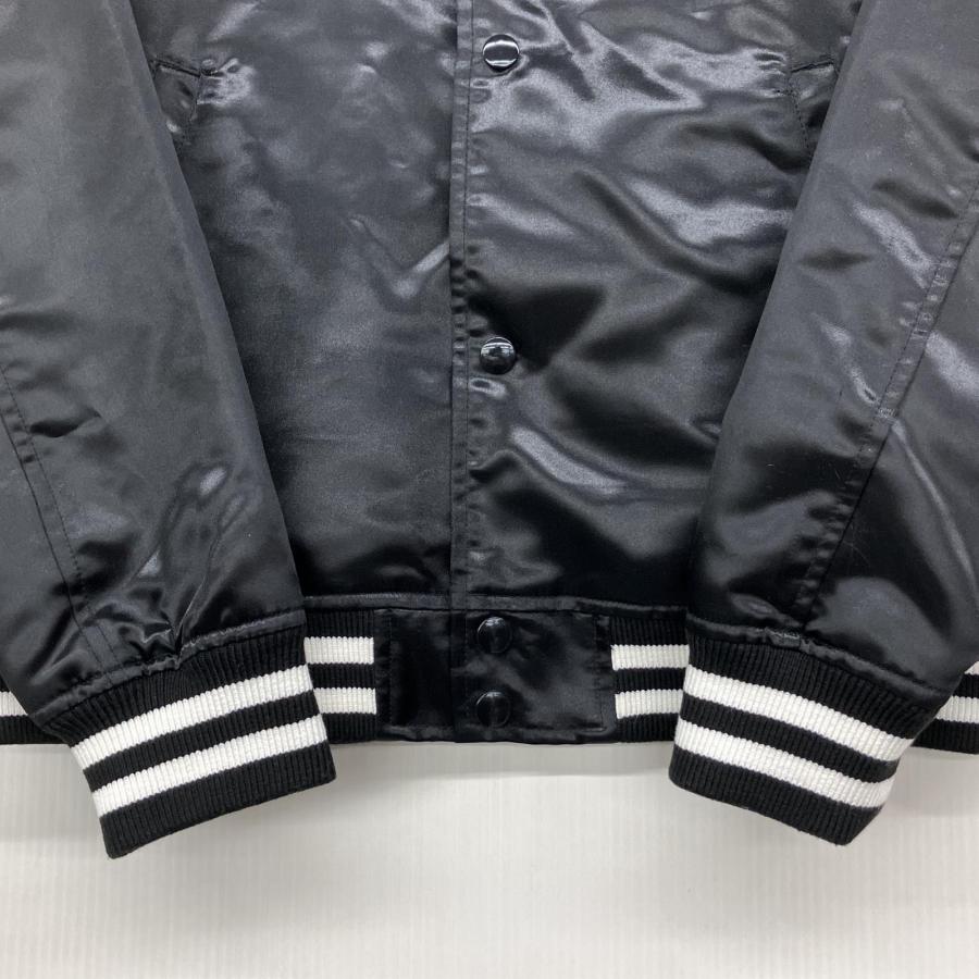 △△Supreme シュプリーム 17SS RAP-A-LOT RECORDS SATIN CLUB JACKET S size RN101837 ブラック Supreme（シュプリーム） △△ 17SS RAP-A-LOT RECORDS SATIN CLUB