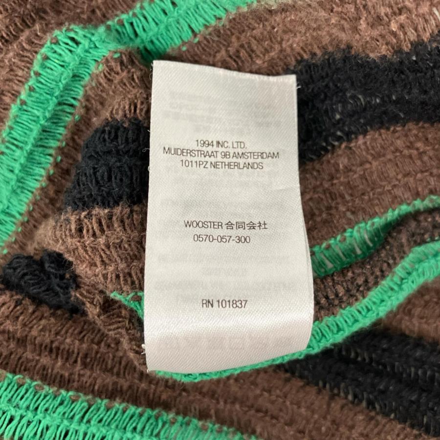 Supreme（シュプリーム） △△ 2022SS open knit stripe zip polo L