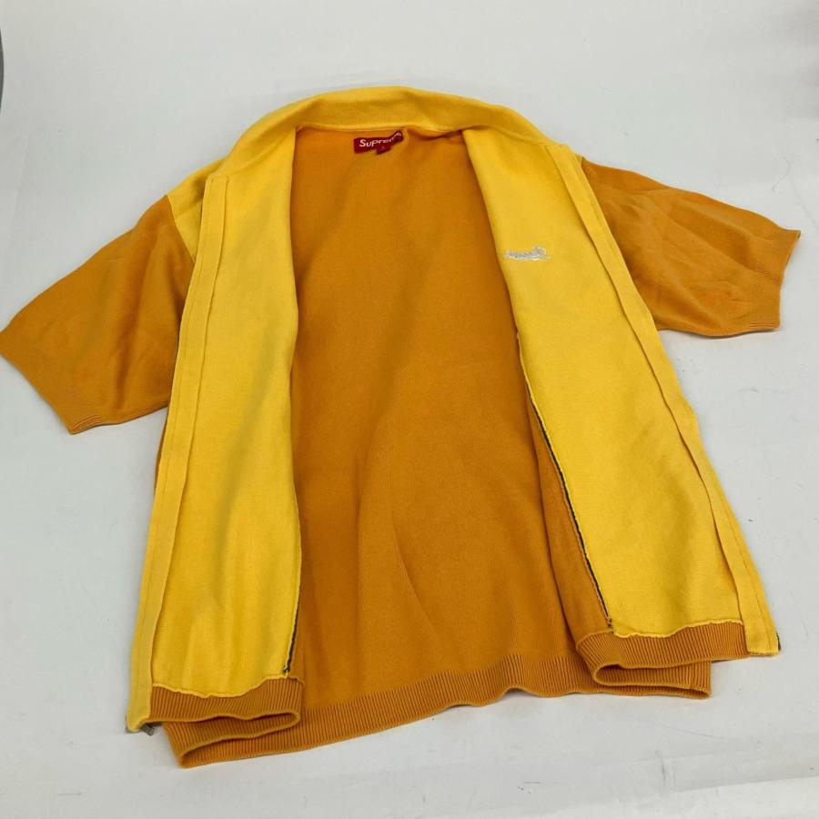 △△Supreme シュプリーム 23AW Piping Zip Up Polo Sサイズ FW23 イエロー Supreme（シュプリーム） △△ 23AW Piping Zip Up Polo Sサイズ FW23
