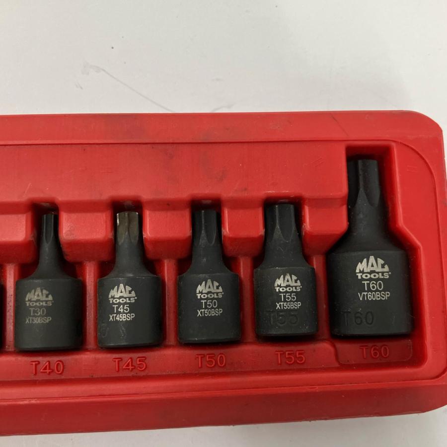 △△ MAC TOOLS マック 9Pc.インパクト トルクスソケットセット STP9PT 