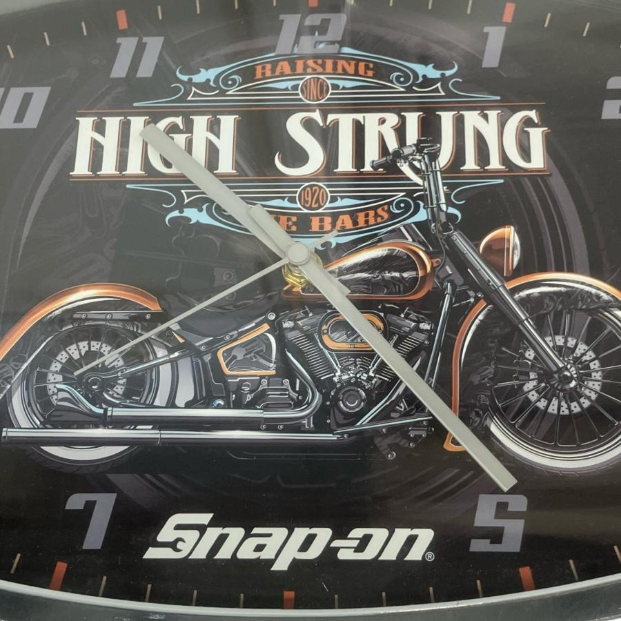Snap-on スナップオン 時計 壁掛け バイク 未使用に近い : リサイクル