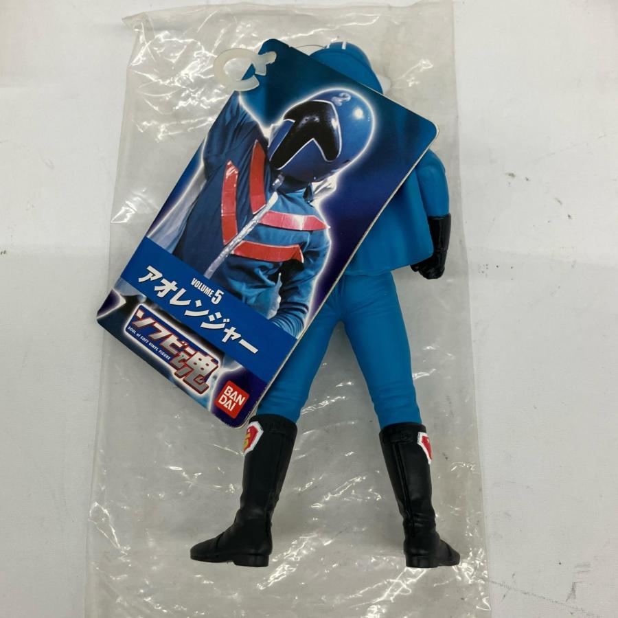 バンダイ ソフビ魂 秘密戦隊ゴレンジャー 5体セット 目立った傷や汚れ