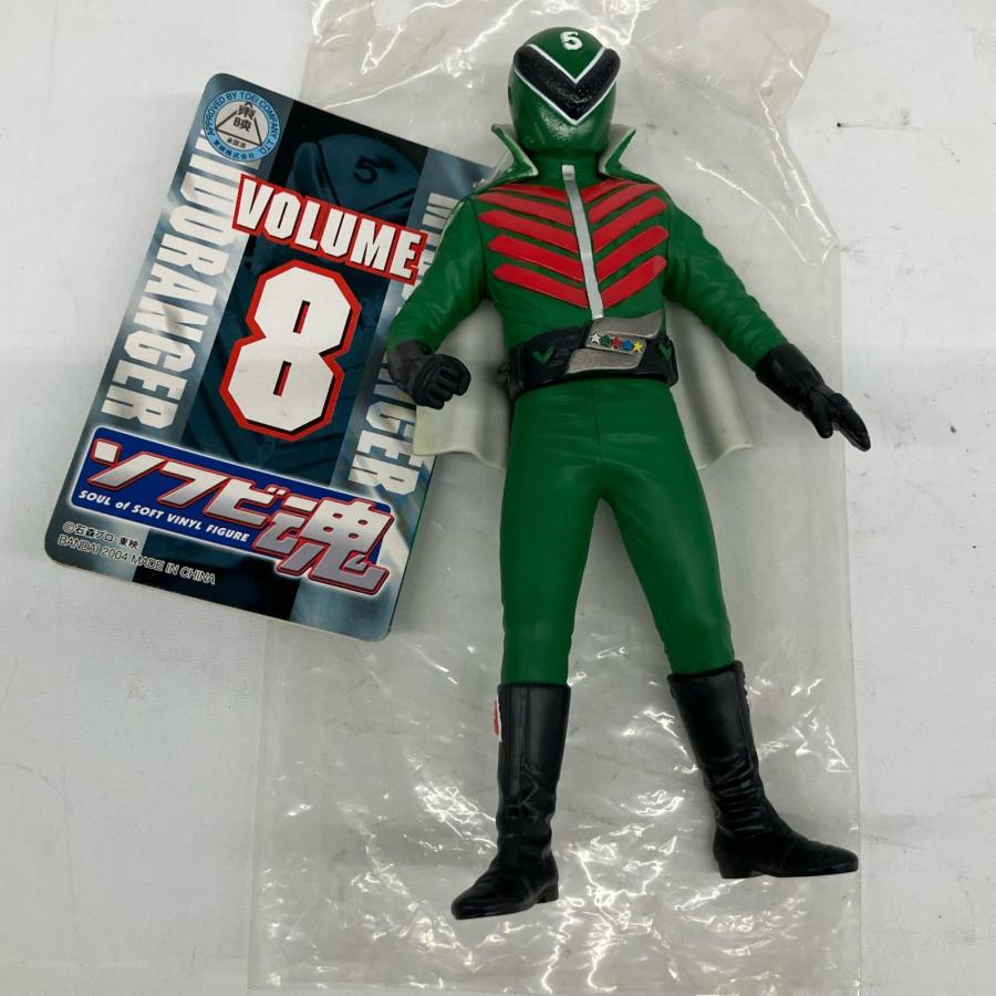 バンダイ ソフビ魂 秘密戦隊ゴレンジャー 5体セット 目立った傷や汚れ