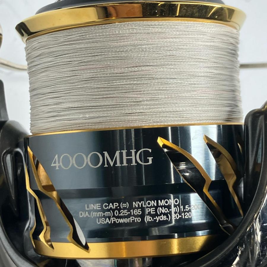 SHIMANO シマノ スピニングリール 20ツインパワー 4000MHG ノブ