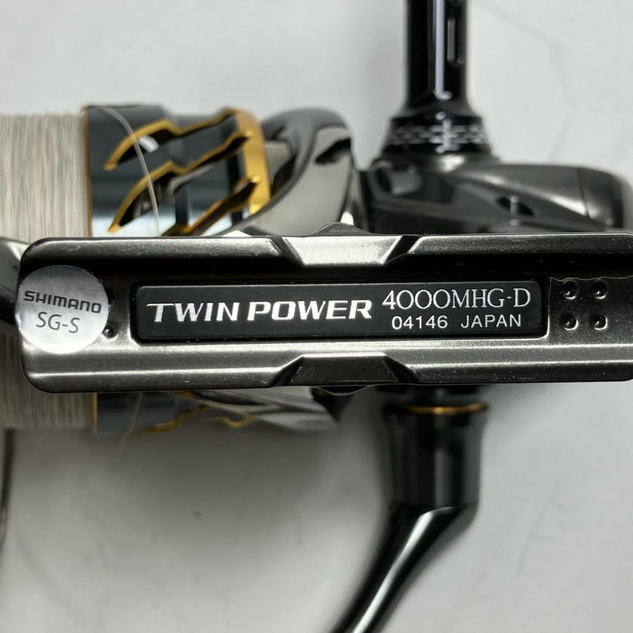 SHIMANO シマノ スピニングリール 20ツインパワー 4000MHG ノブ