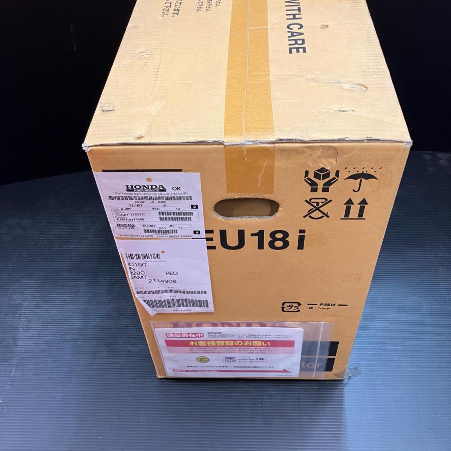 HONDA ホンダ インバーター発電機 EU18i 未開封品 レッド ホンダ（HONDA） HONDA EU18i JN 赤 インバーター発電機 小型発電機