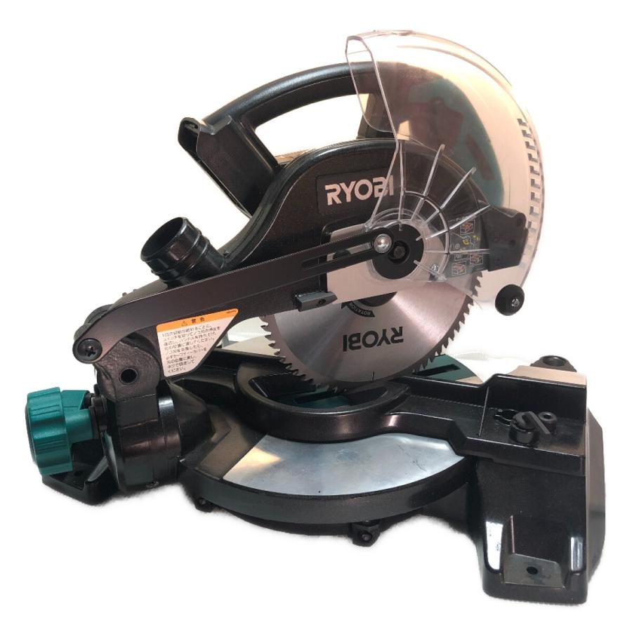 RYOBI リョービ 充電式卓上丸のこ　充電器・充電池2個付 コードレス式 18v 2016年製 BTS-180 グリーン やや傷や汚れあり 【法】
