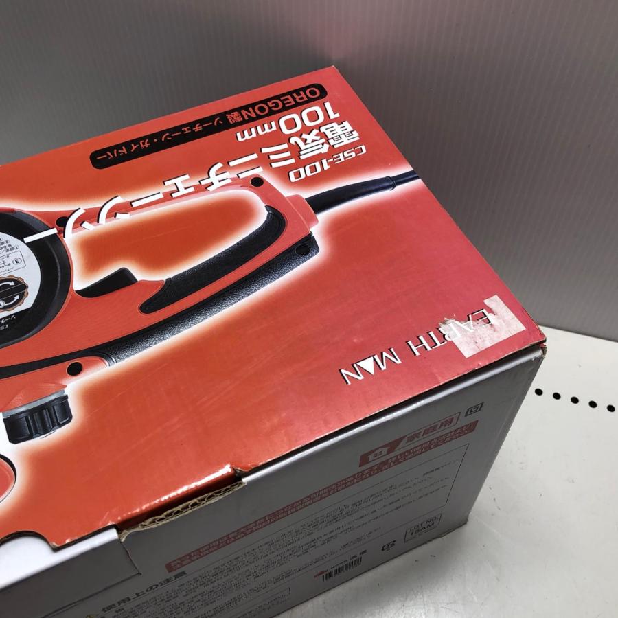 EARTH MAN アースマン 電気ミニチェーンソー 100mm CSE100 目立った傷