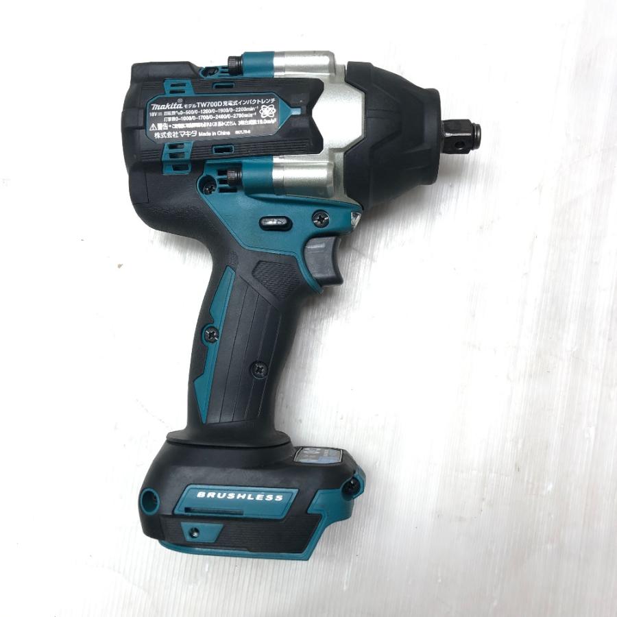 MAKITA マキタ 充電式インパクトレンチ 18ｖ 本体のみ TW700DZ グリーン 【Pulley】 やや傷や汚れあり