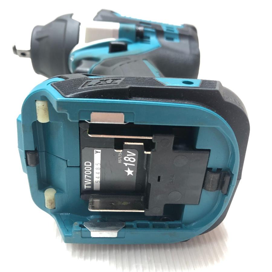 MAKITA マキタ 充電式インパクトレンチ 18ｖ 本体のみ TW700DZ グリーン 【Pulley】 やや傷や汚れあり