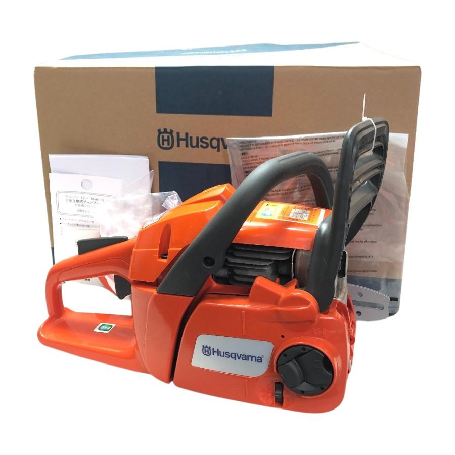 Husqvarna ハスクバーナ チェーンソー 付属品完備 120e mark ii オレンジ 未使用に近い リサイクルビッグバンヤフー店 通販 Yahoo!ショッピング